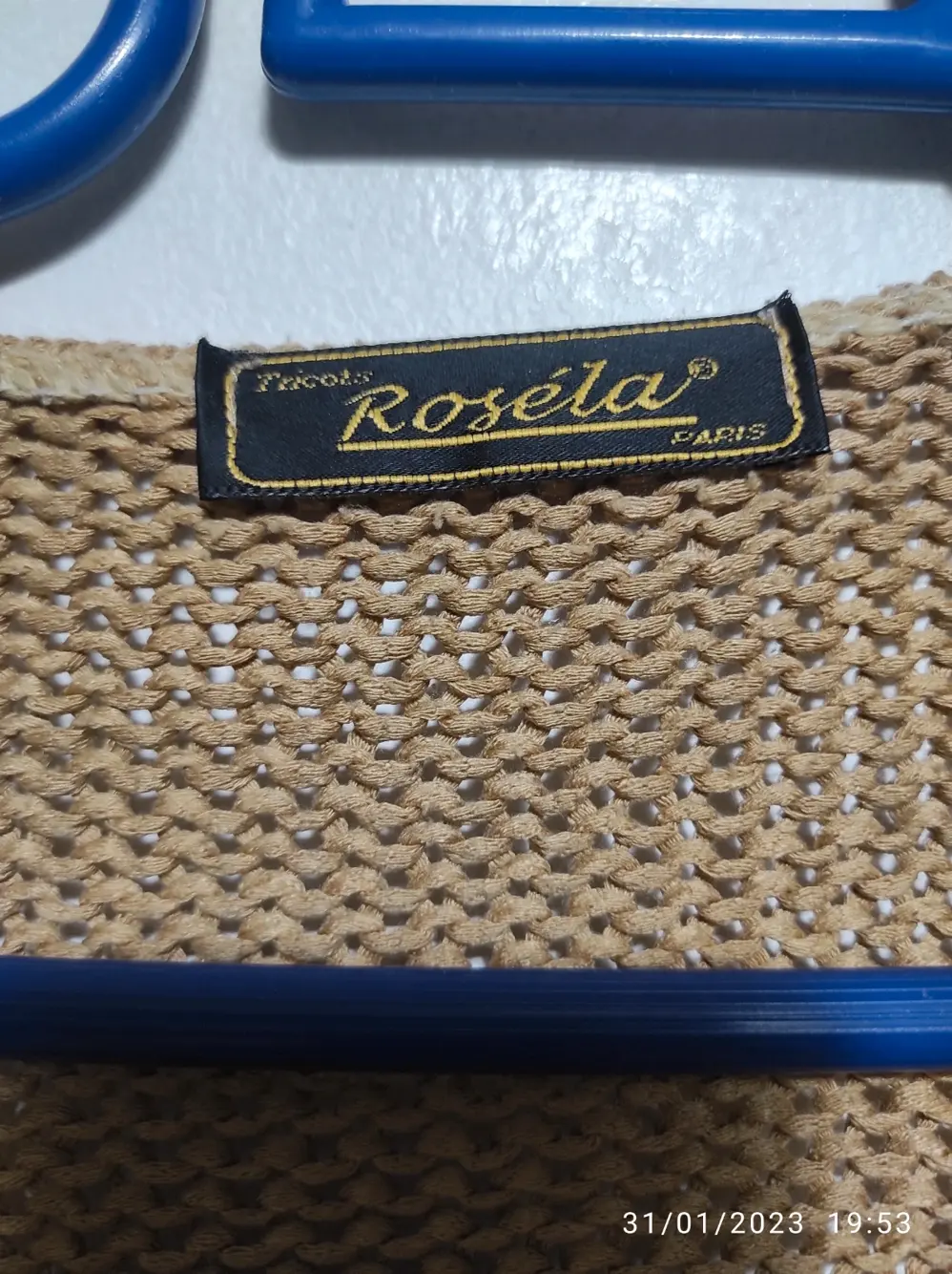 Jersey de punto Rosela talla unica sirve para M ver medidas, foto 3