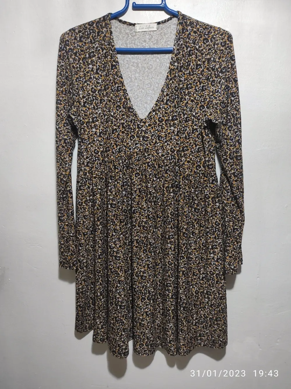 Vestido informal Laia laffaure talla P sirve para S ver medidas