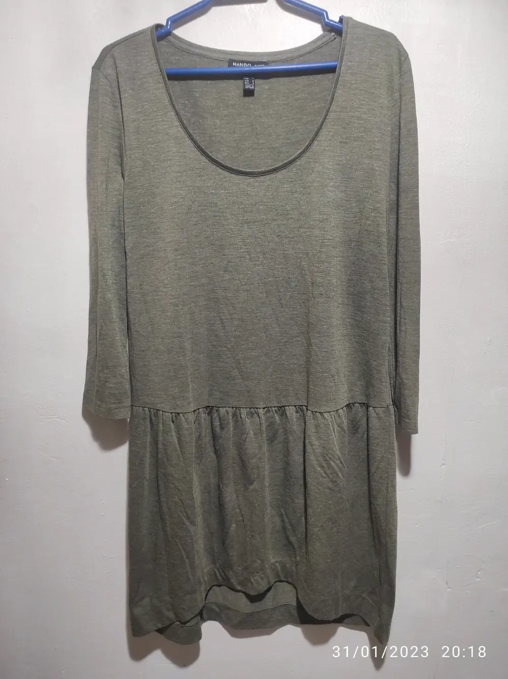 Vestido informal Mango basics talla L