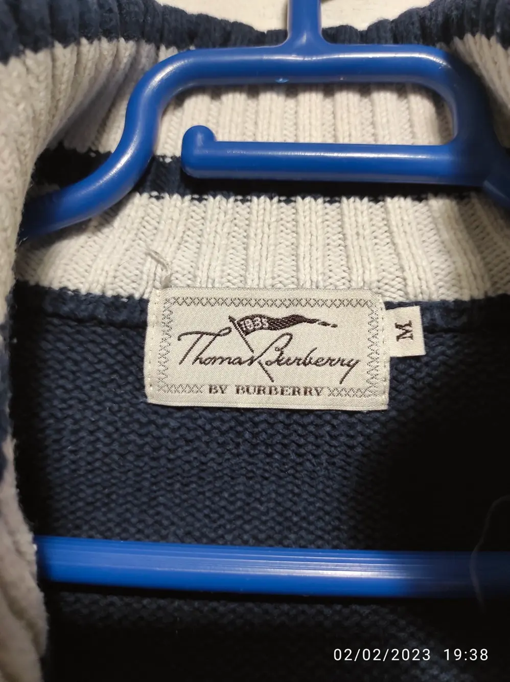 Jersey cuello alto Thomas Burberry talla M, foto 4