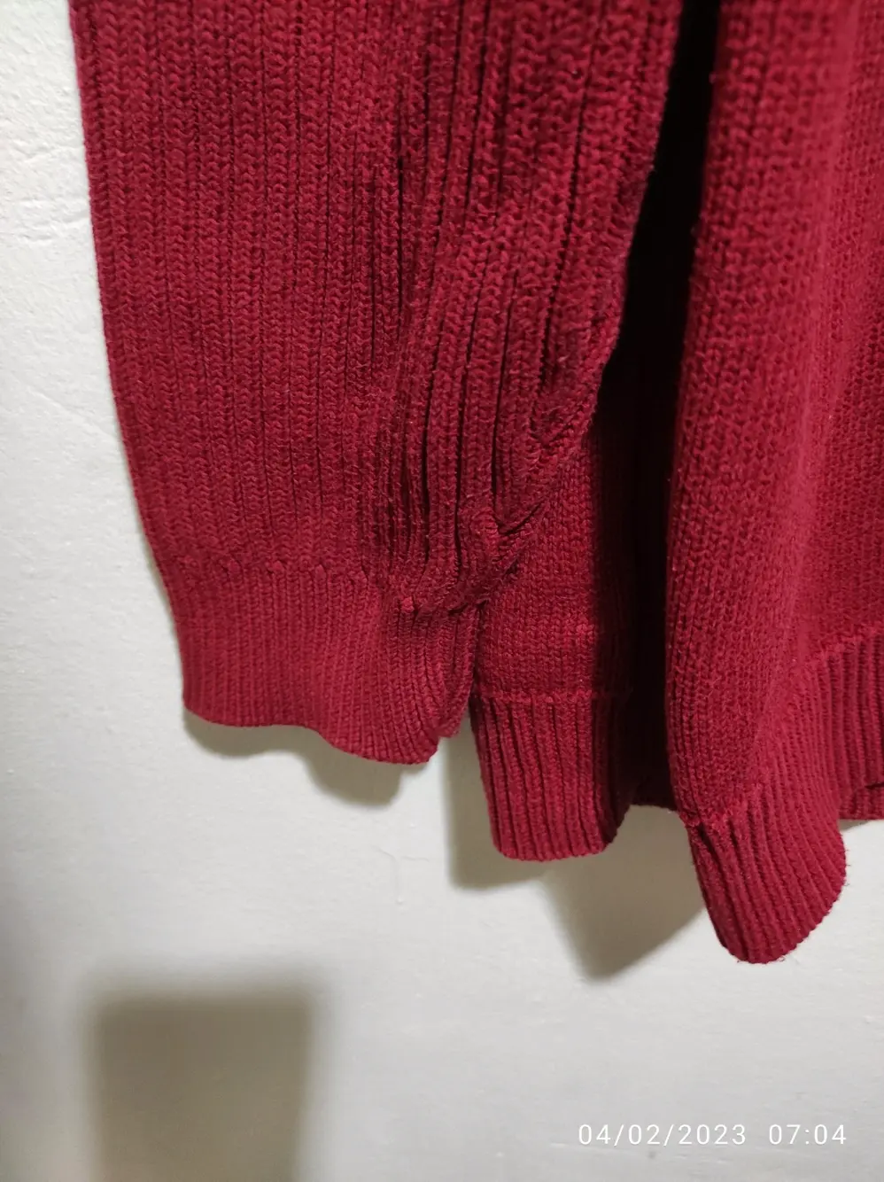 Jersey cuello alto Cortefiel talla XXL pero sirve para XL ver medidas, foto 4