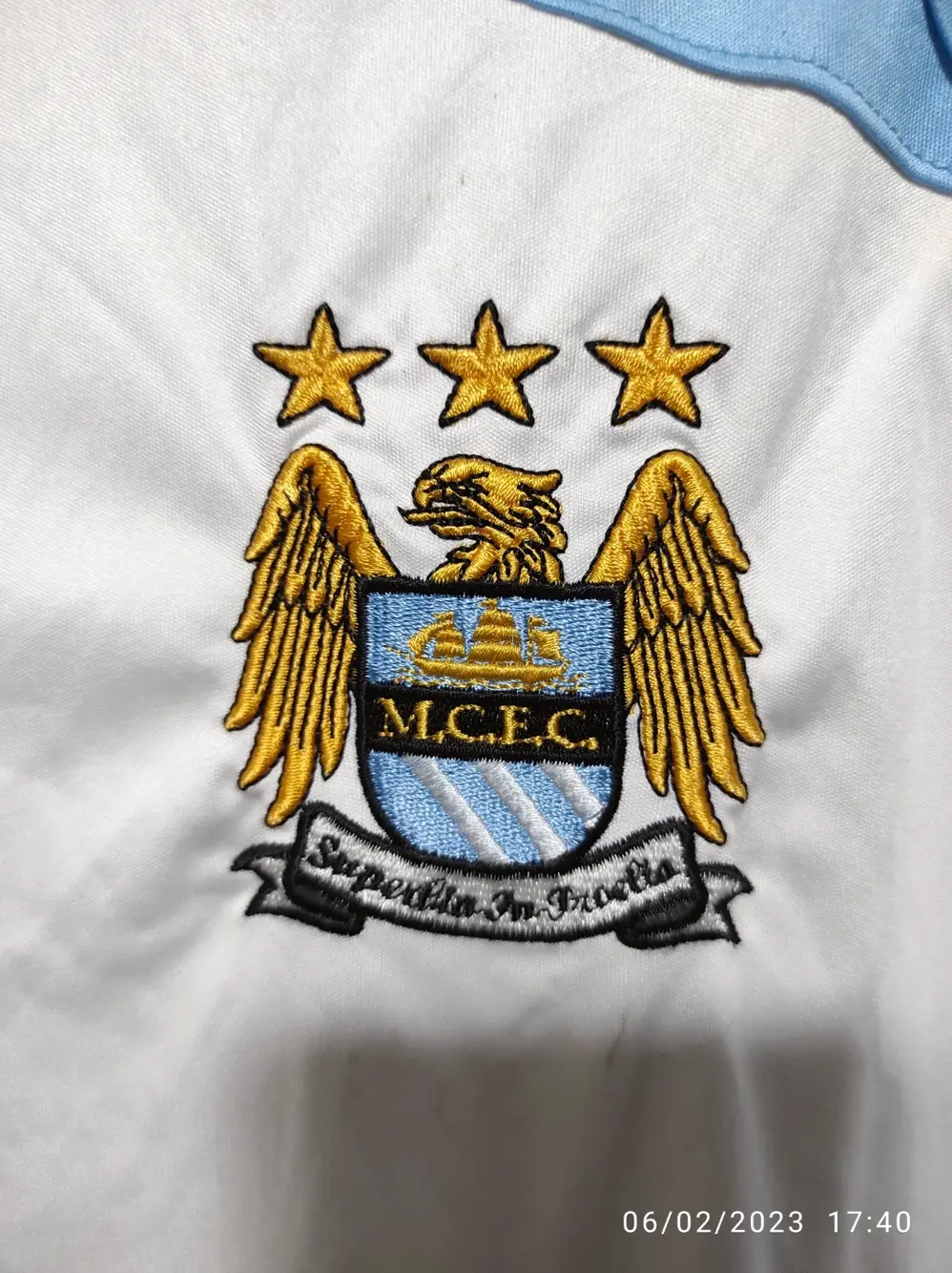 Camiseta oficial Manchester city talla L, foto 2