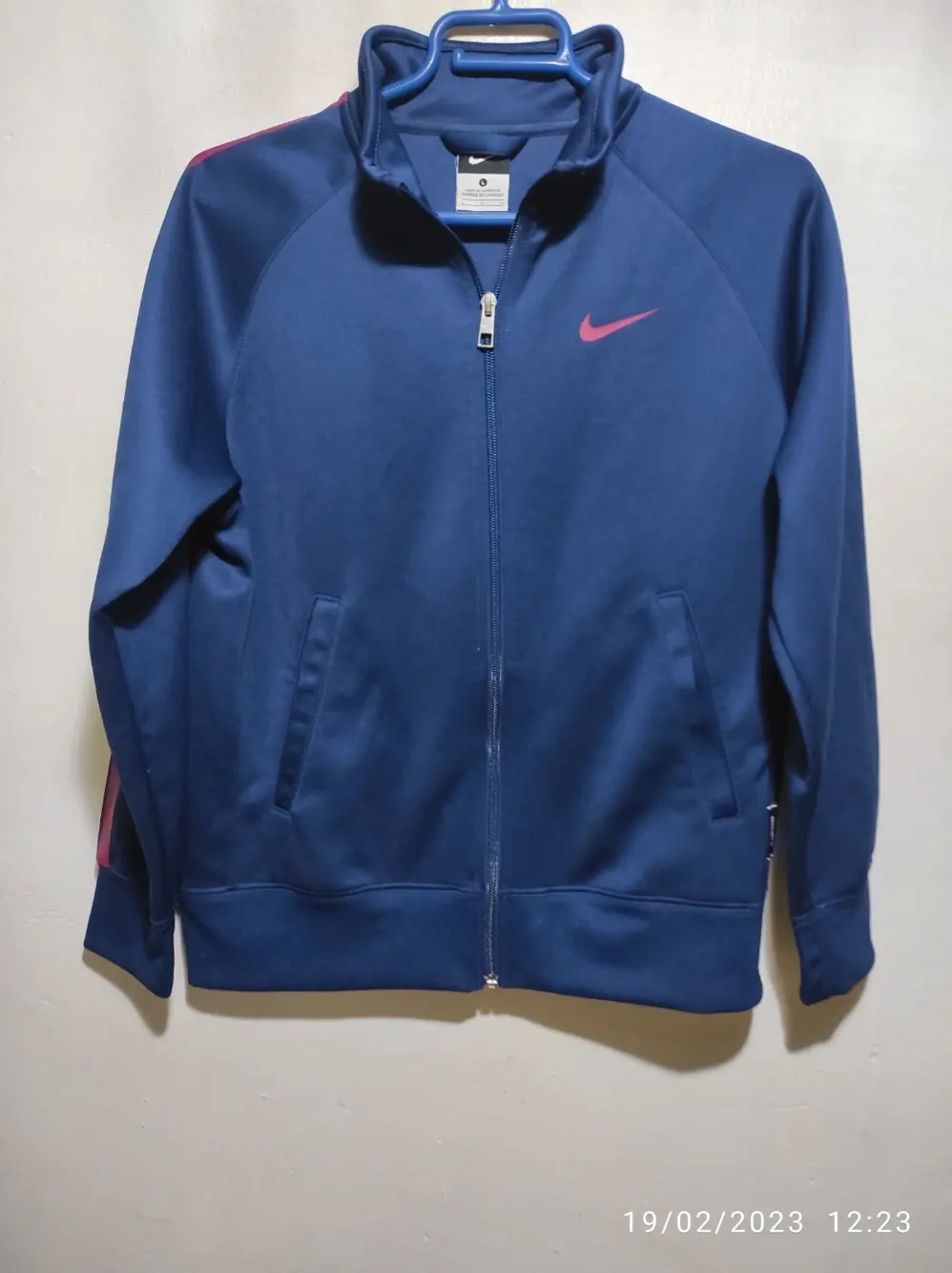 Sudadera con cremallera FC Barcelona talla L pero sirve para M ver medidas