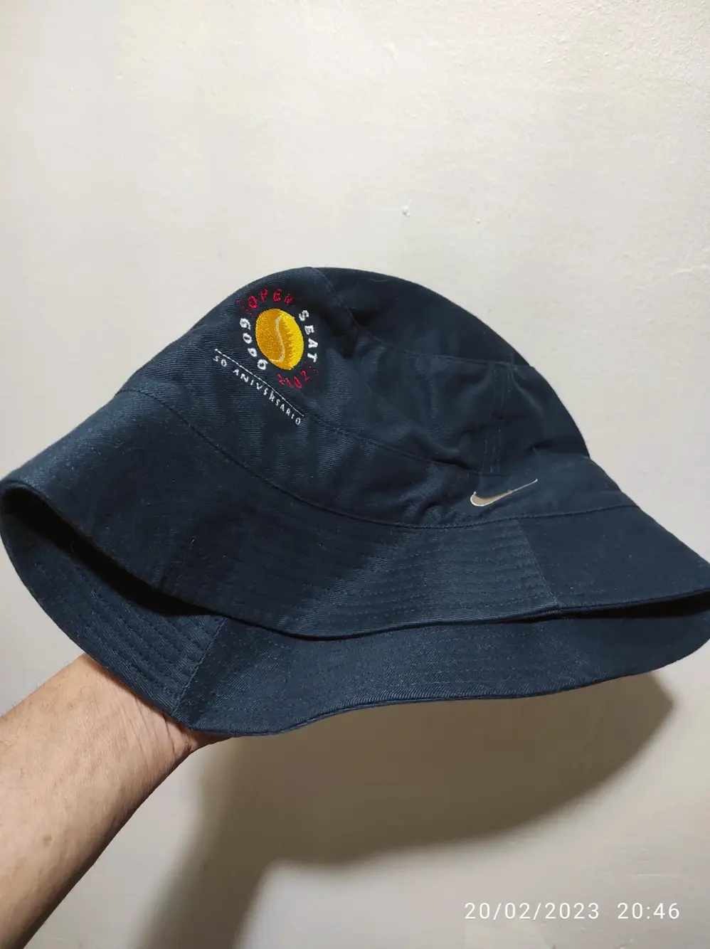 Gorro vintage Nike Open Seat Godó talla M/L, foto 2