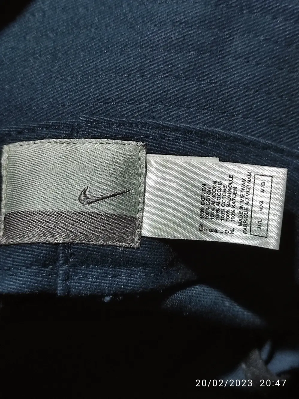 Gorro vintage Nike Open Seat Godó talla M/L, foto 5