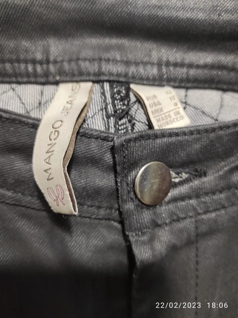 Pantalon elastico Mango jeans talla 42, foto 5