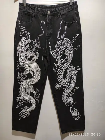 Pantalon vaquero Shein talla L ver medidas