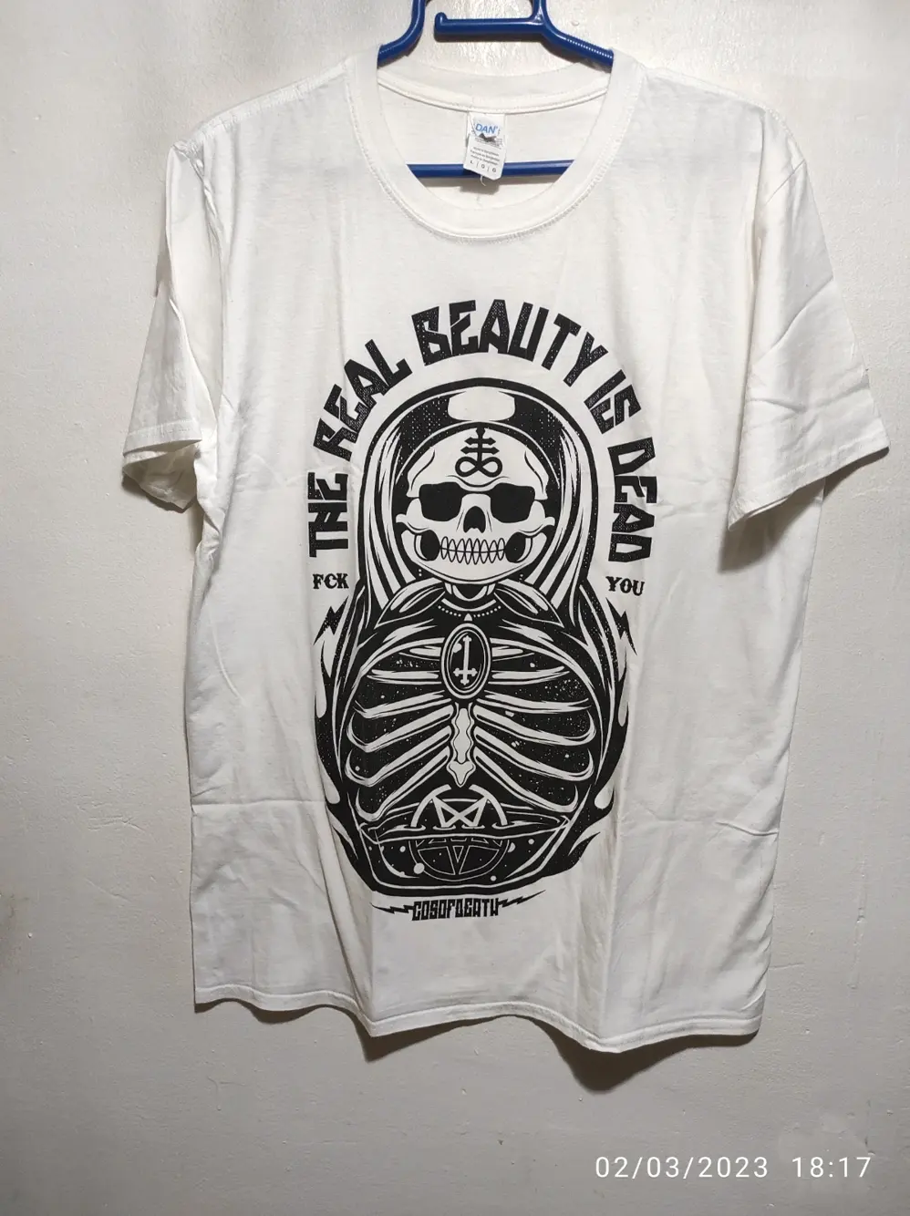 Camiseta manga corta Cosofdead Gildan talla L