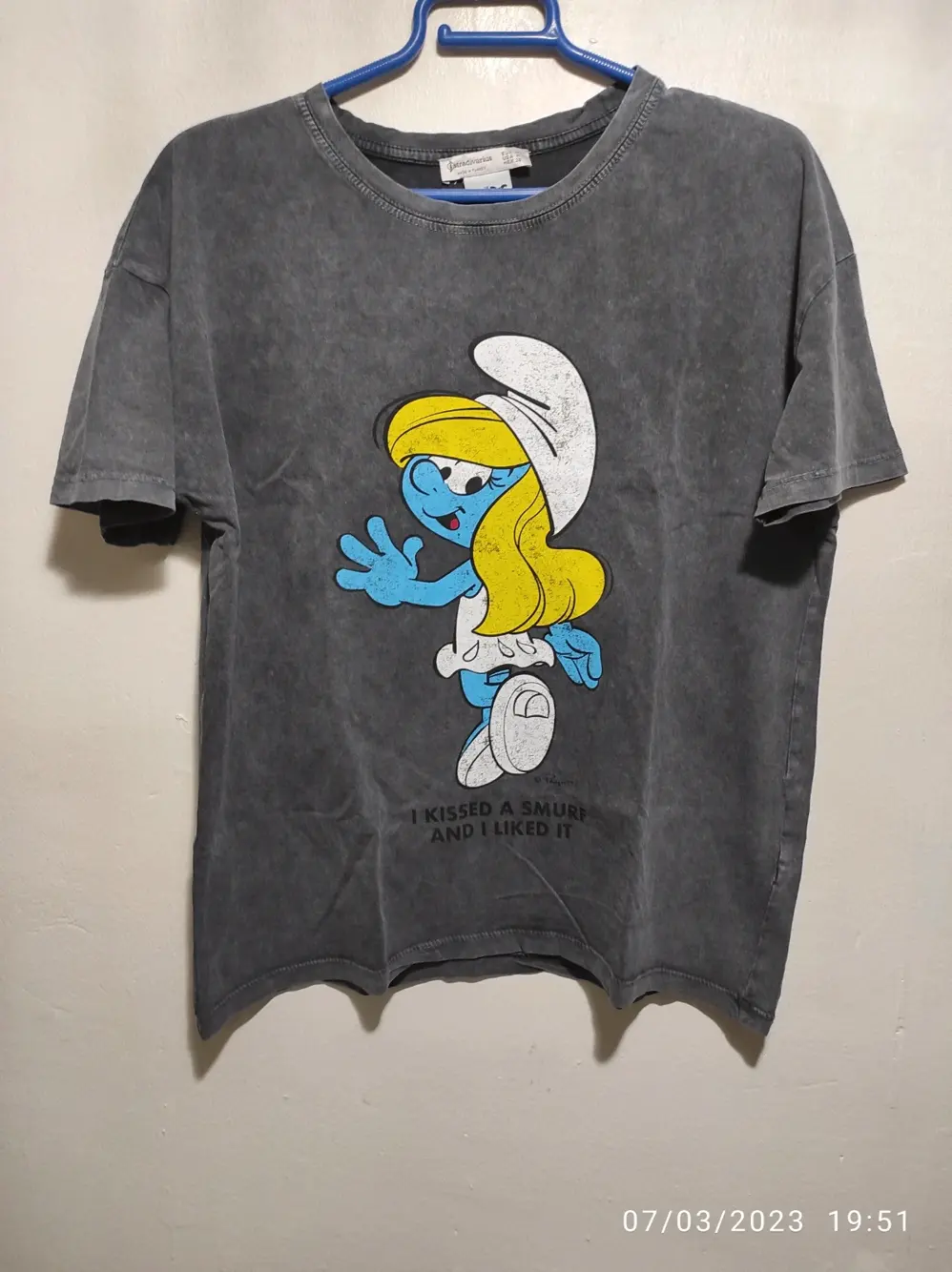 Camiseta manga corta Pitufa The Talla M