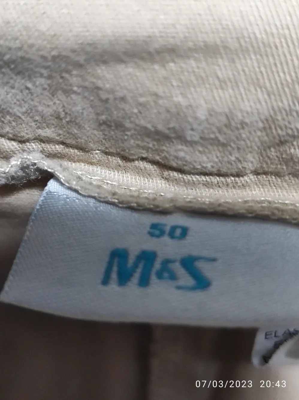 Pantalon ancho M&S mode talla 50 ver medidas, foto 3