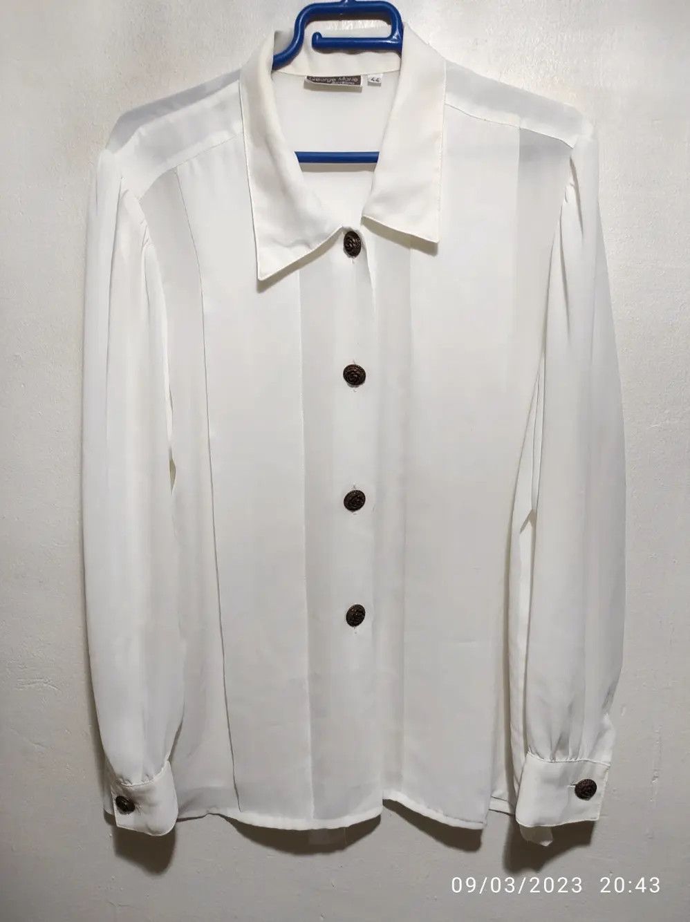 Camisa manga larga George Marie talla 44