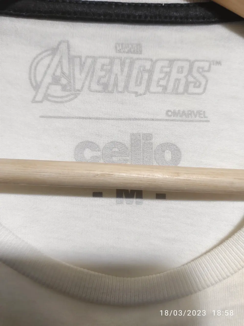 Camiseta manga corta The Avengers Marvel by Celio talla M, foto 3