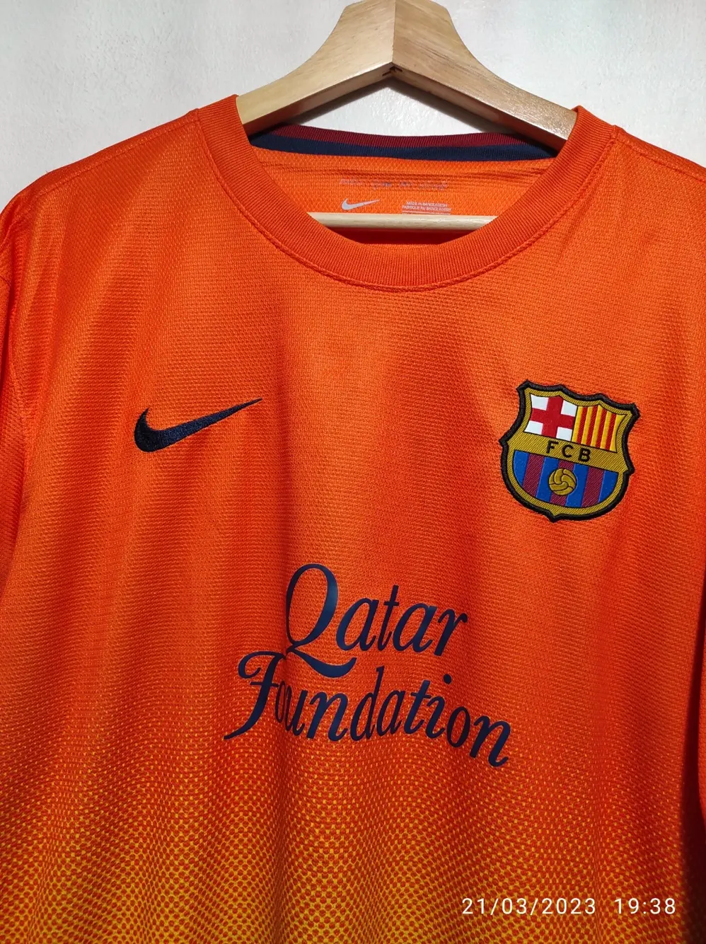 Camiseta Fc Barcelona temporada 2012/2013 Nike Busquets talla XL, foto 5