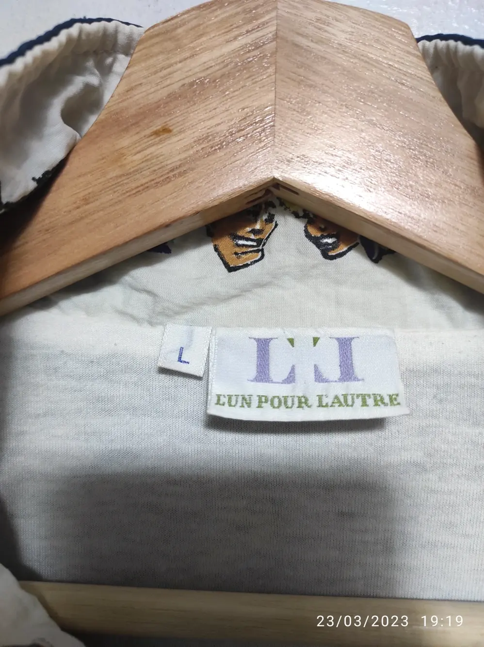 Chaqueta vintage L'un pour l'autre talla L unisex ver medidas, foto 5