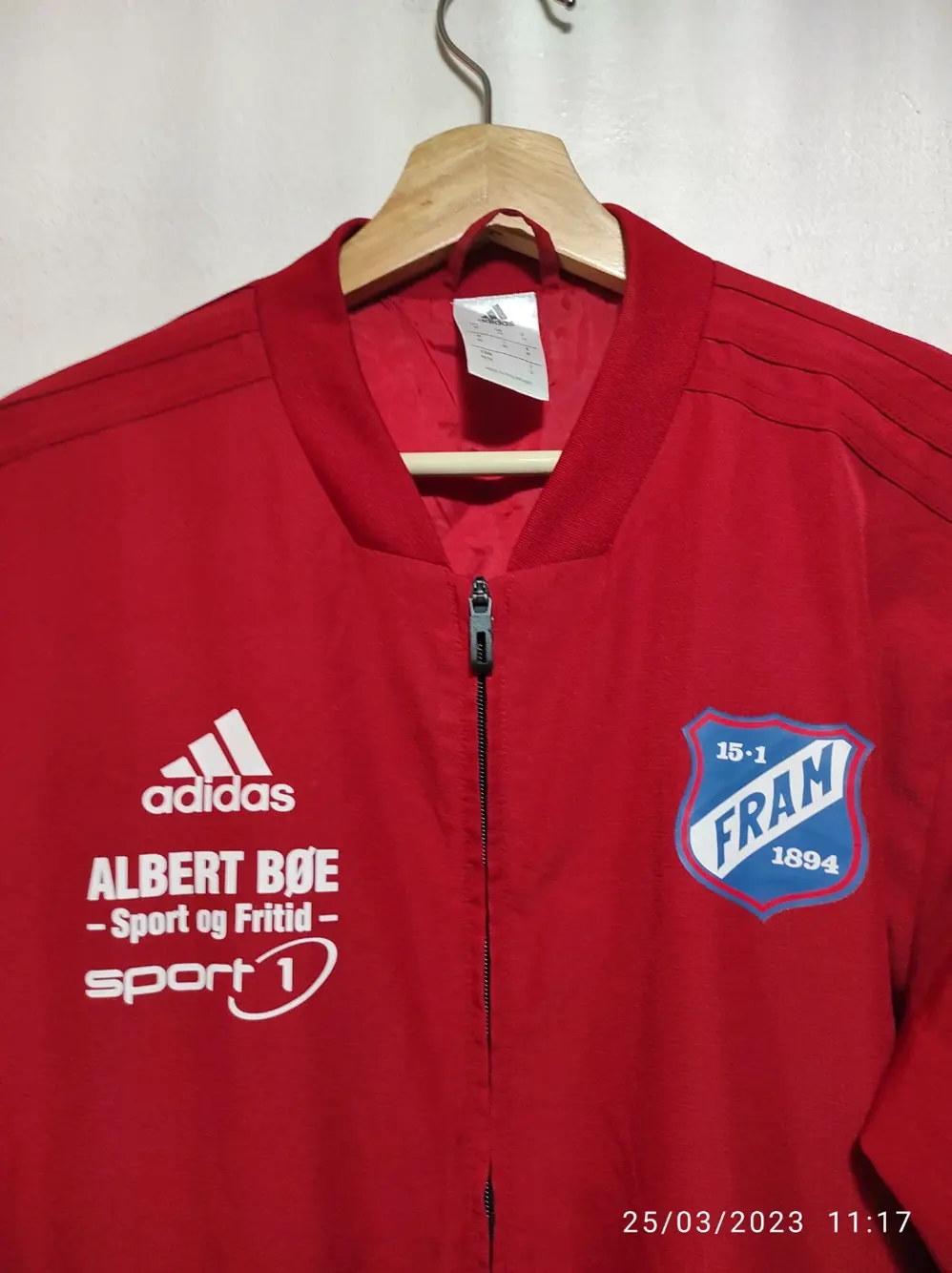 Chaqueta chandal Adidas Albert Boe talla M, foto 5