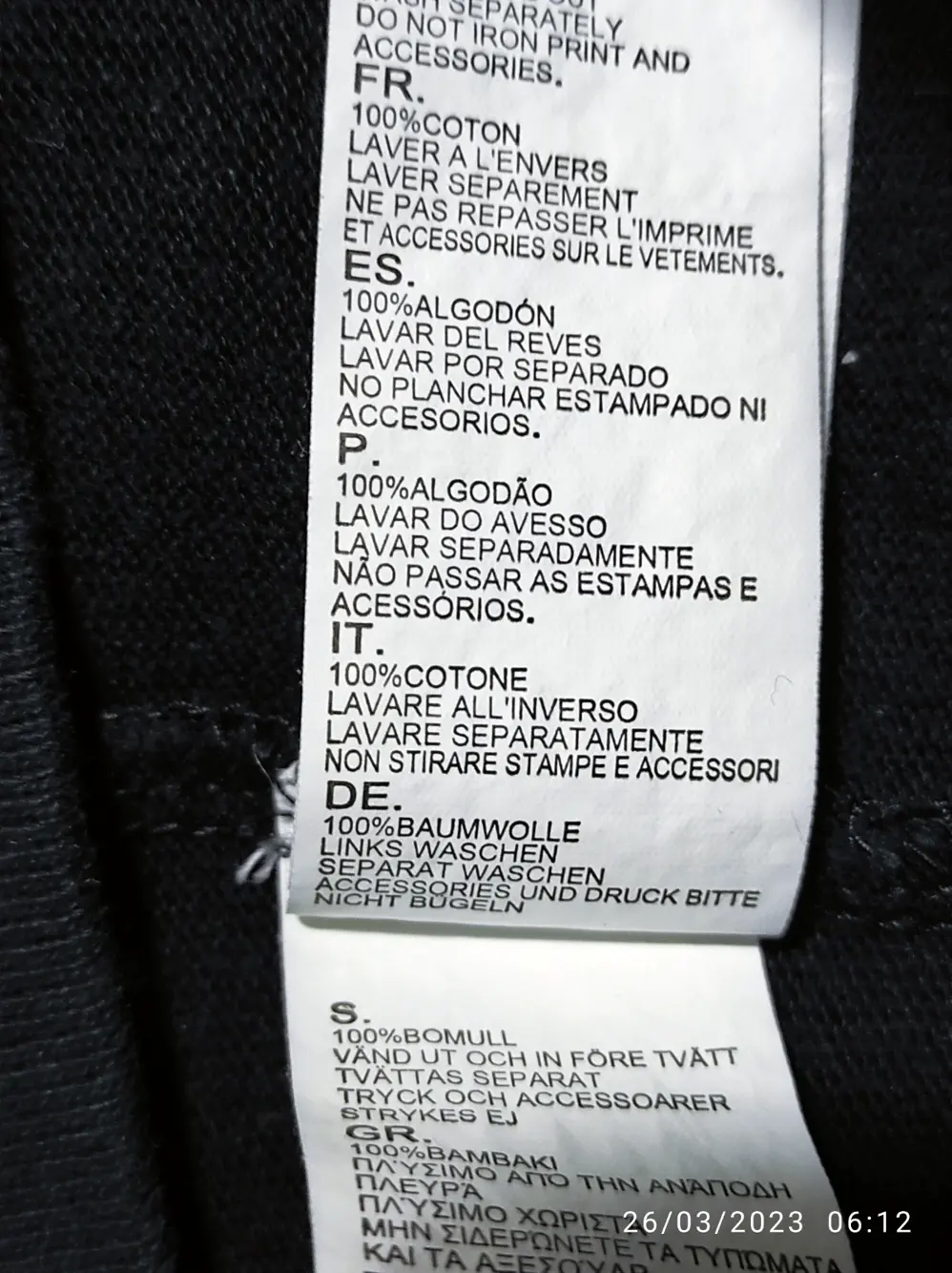 Jersey cuello de pico G-star raw talla XL sirve para L ver medidas, foto 5