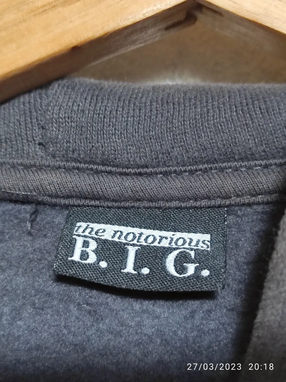 Sudadera con capucha The Notorius B.I.G talla XS ver medidas, foto 3