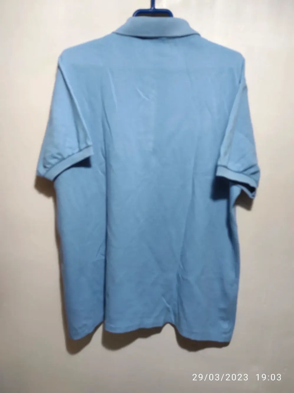 Polo manga corta Lacoste talla 5 equivale a una L ver medidas, foto 5