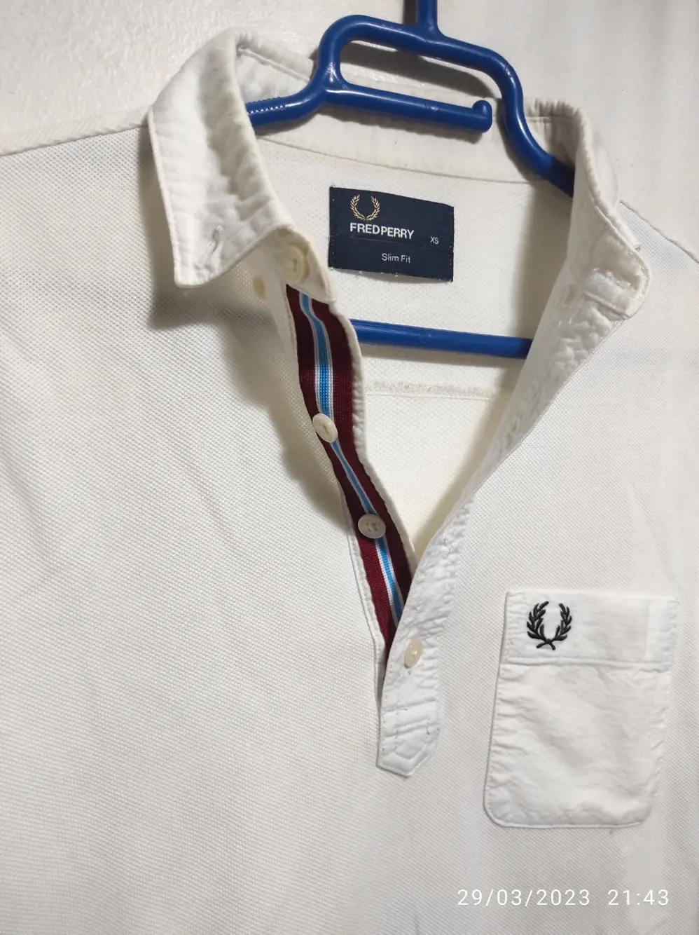 Polo manga corta Fred Perry talla XS, foto 3