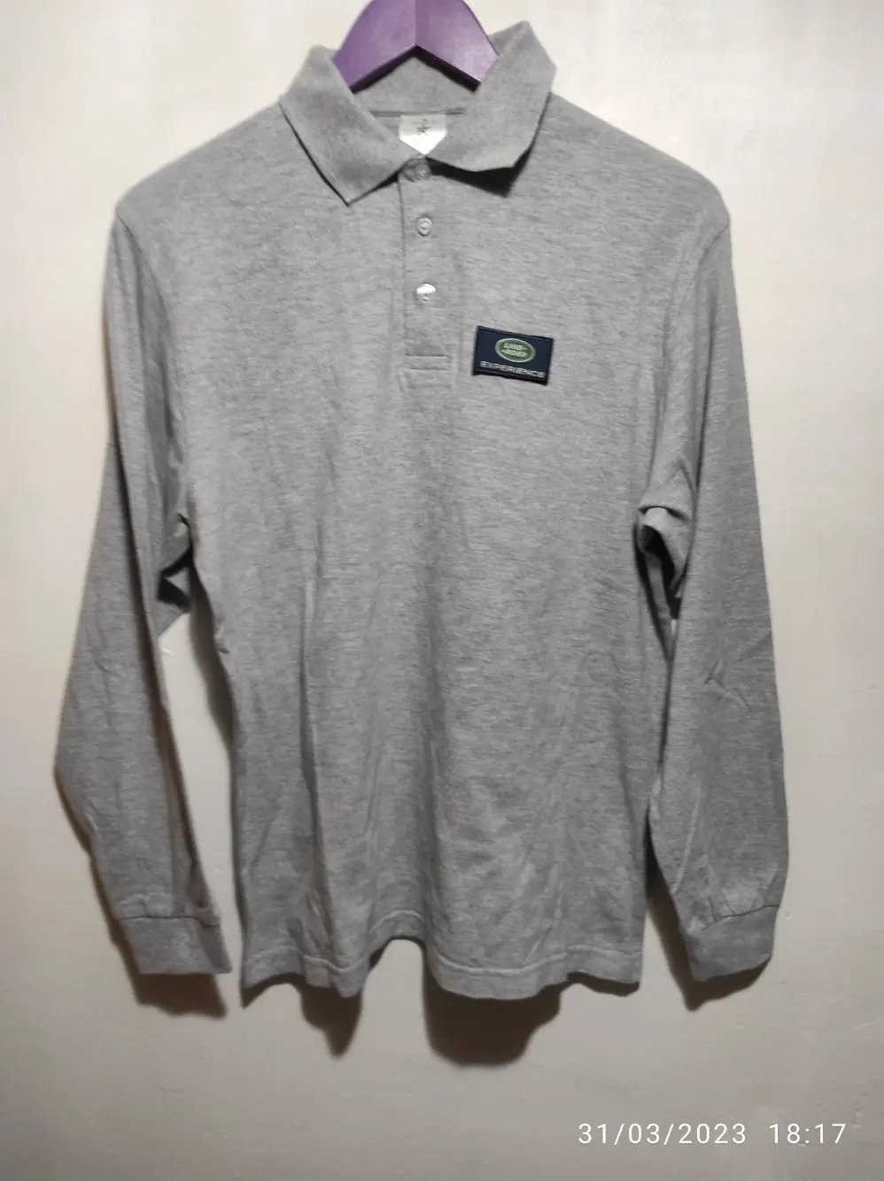 Polo manga larga Land Rover Experience talla M unisex ver medidas
