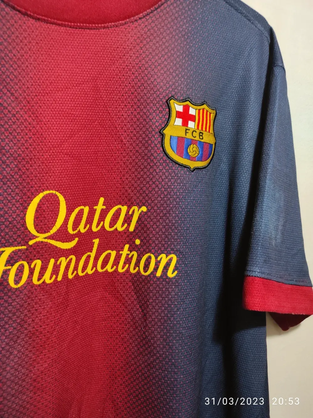 Camiseta Fc Barcelona temporada 12/13 talla XL, foto 5