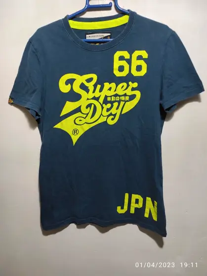 Camiseta manga corta Superdry talla S