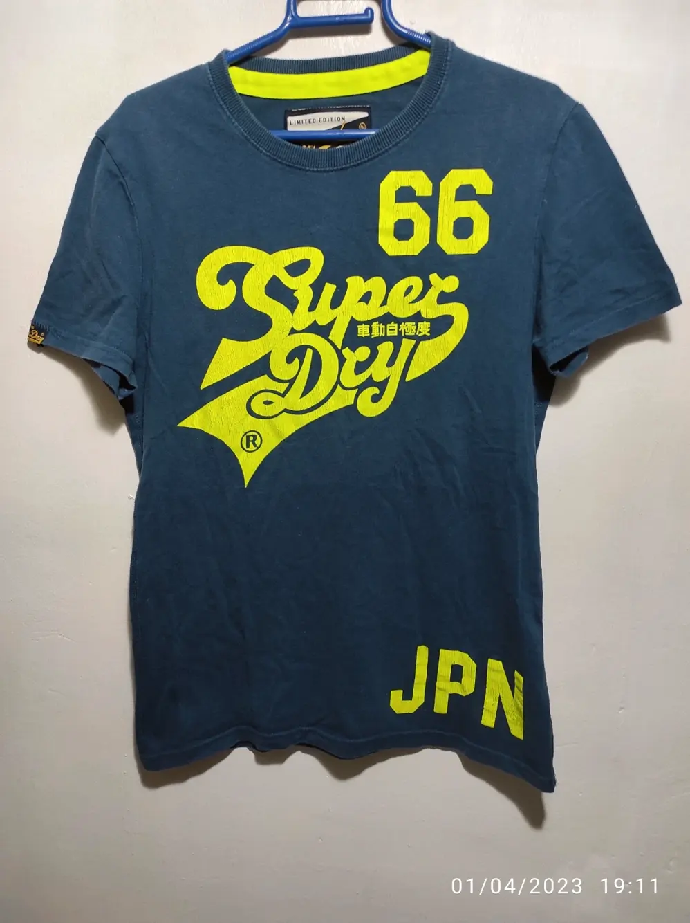 Camiseta manga corta Superdry talla S
