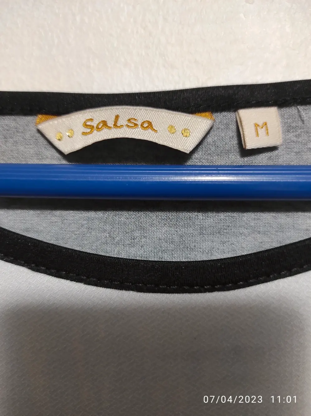Camiseta manga corta Salsa talla M, foto 4