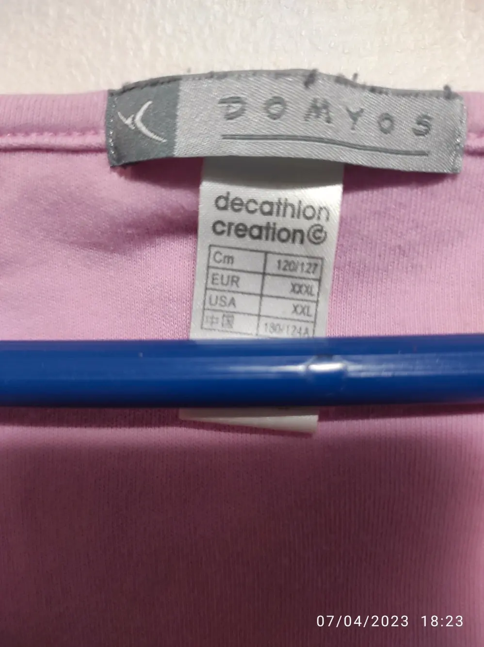 Camiseta sin mangas domyos talla XXXL, foto 2
