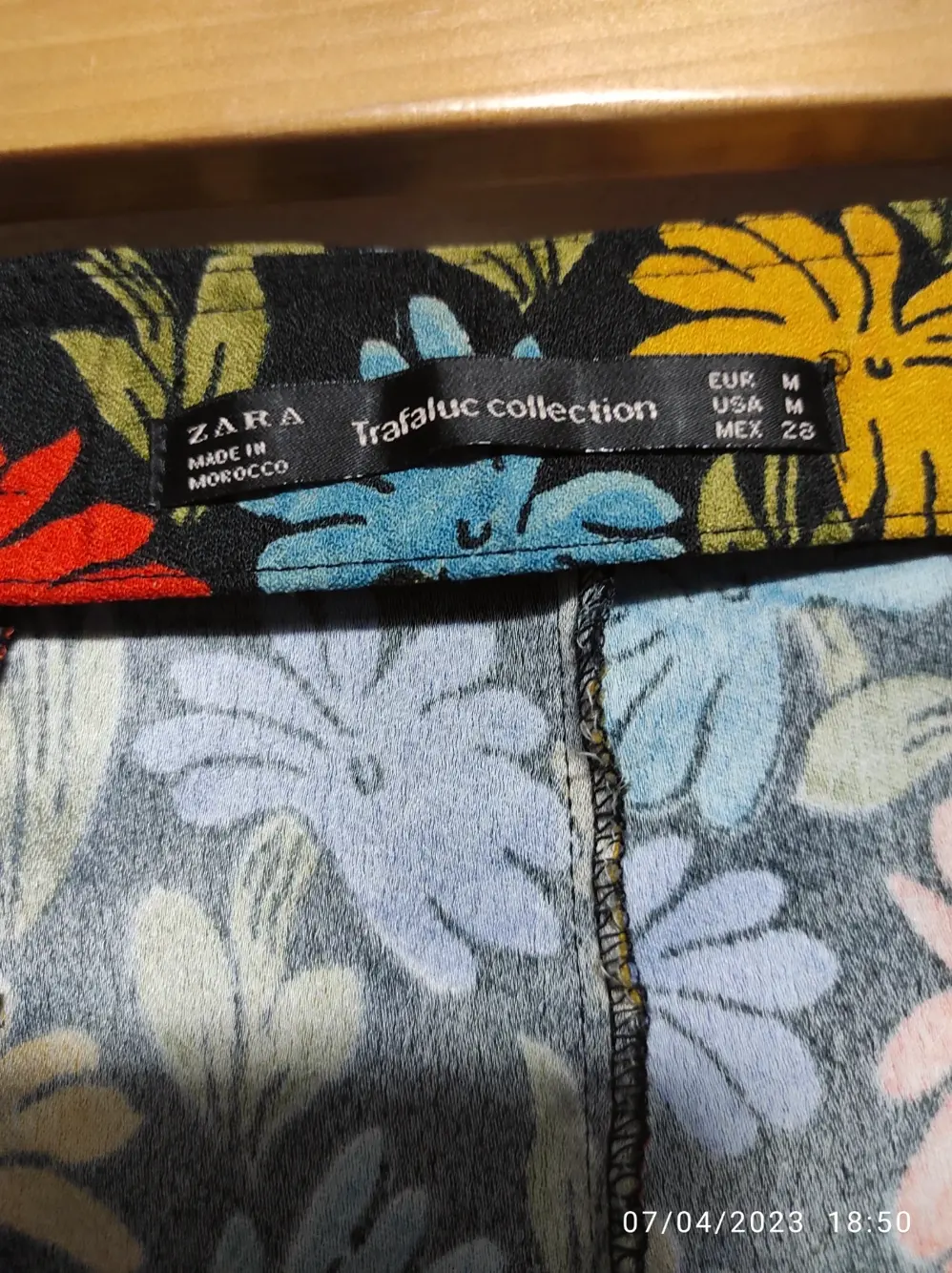Falda pantalon Zara trafaluc talla M, foto 4