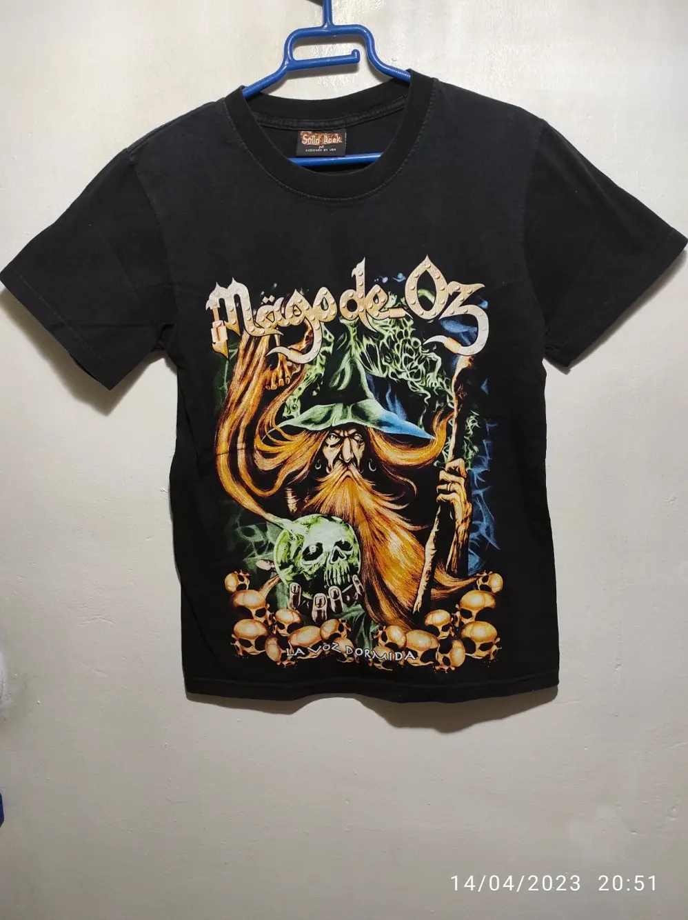 Camiseta manga corta Mago de Oz talla M sirve para S ver medidas unisex