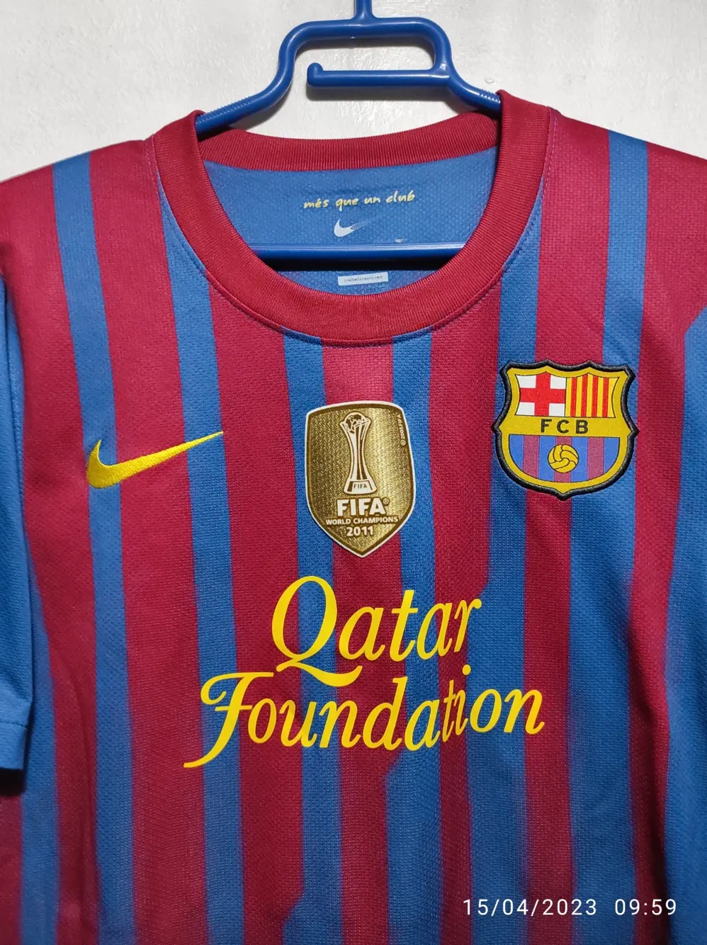 Camiseta Fc Barcelona temporada 2011/2012talla S, foto 4