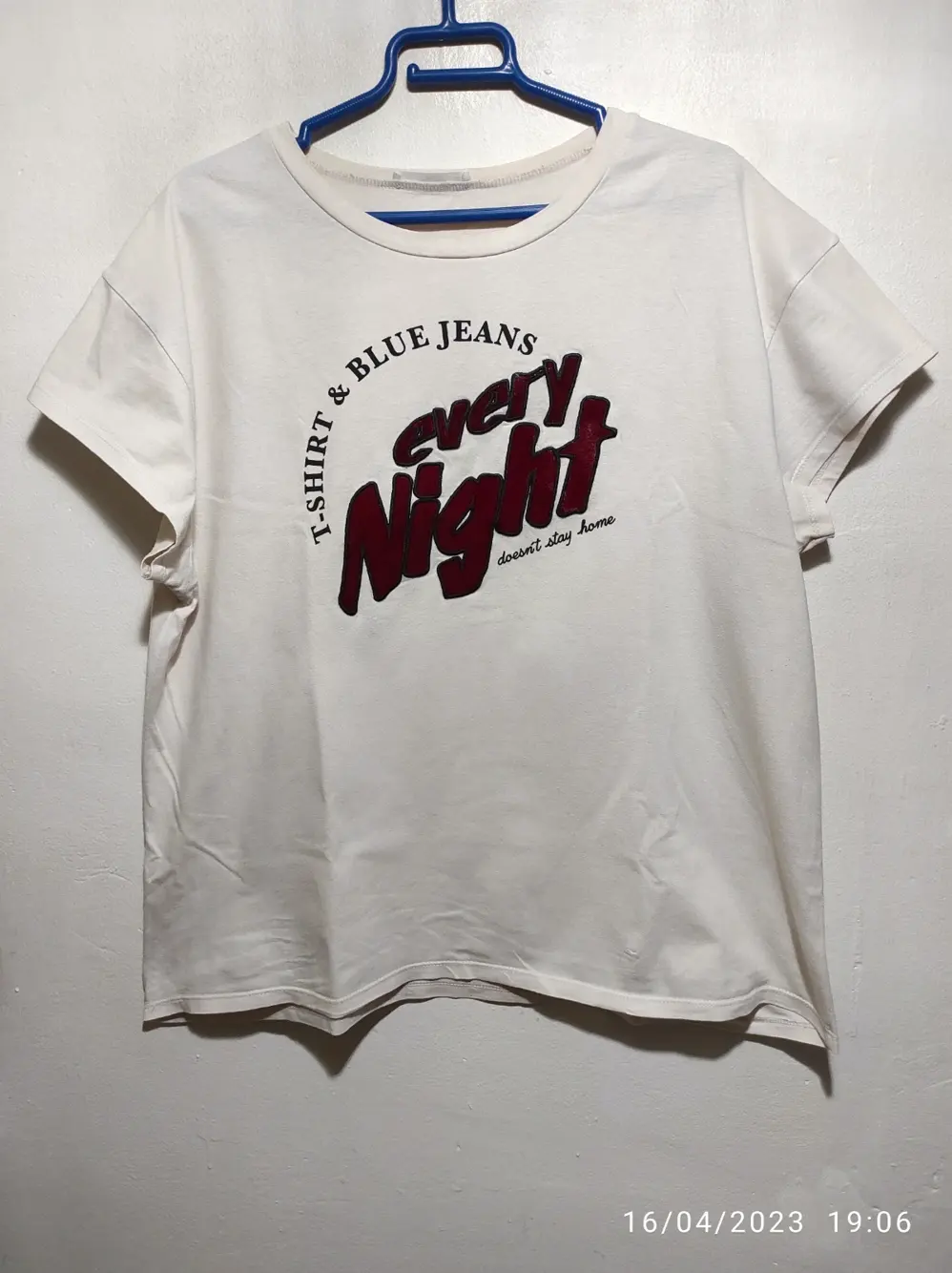 Camiseta manga corta Mango casual talla L