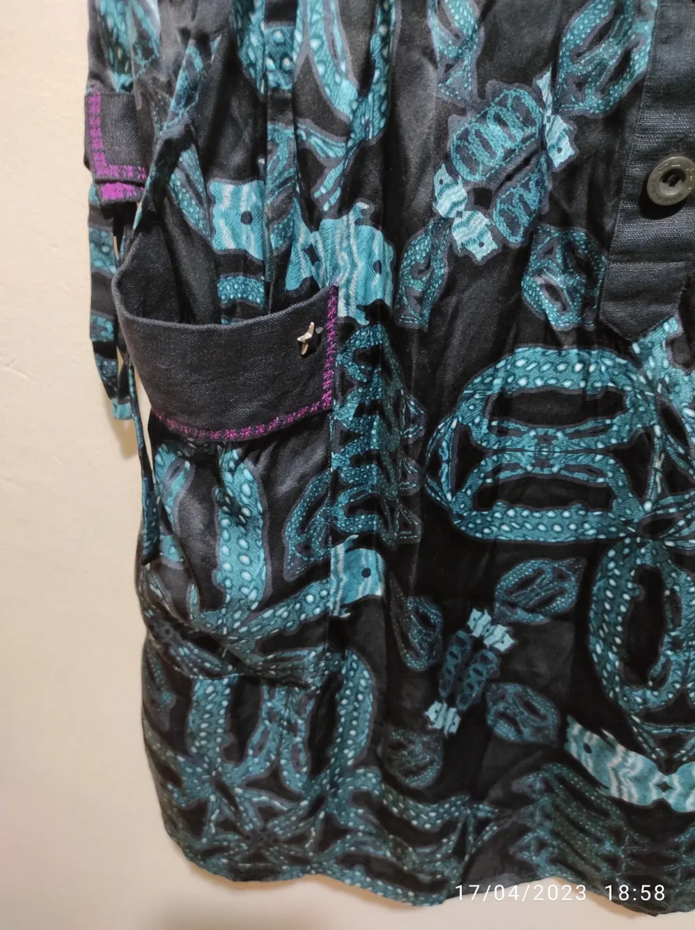 Vestido de verano Custo Barcelona talla 4 sirve para M/L ver medidas, foto 3