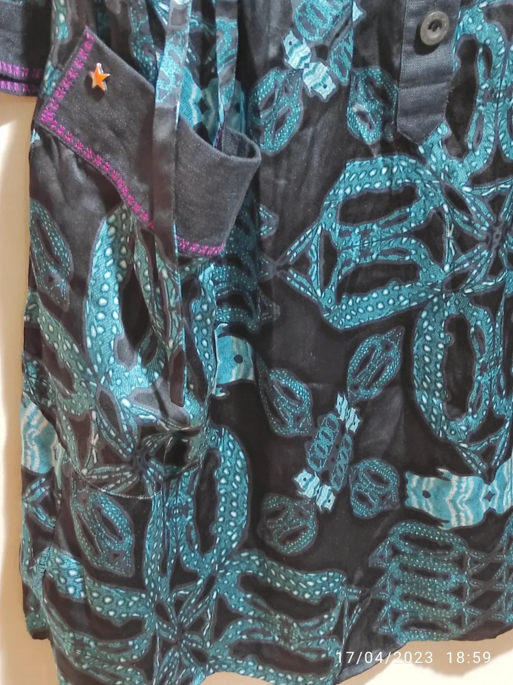 Vestido de verano Custo Barcelona talla 4 sirve para M/L ver medidas, foto 5