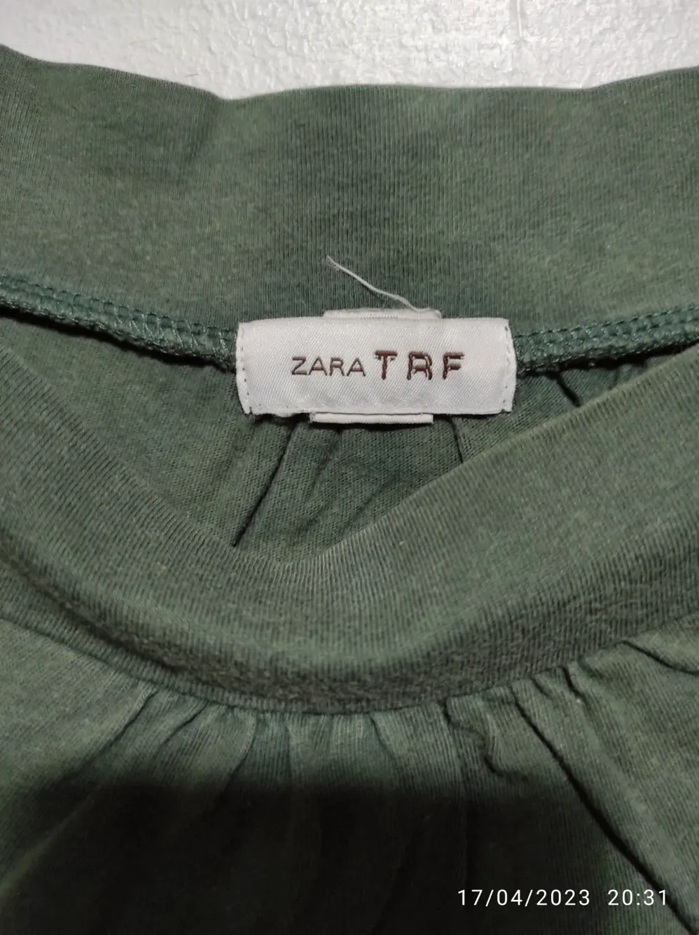 Camiseta manga corta Zara trafaluc talla M, foto 2