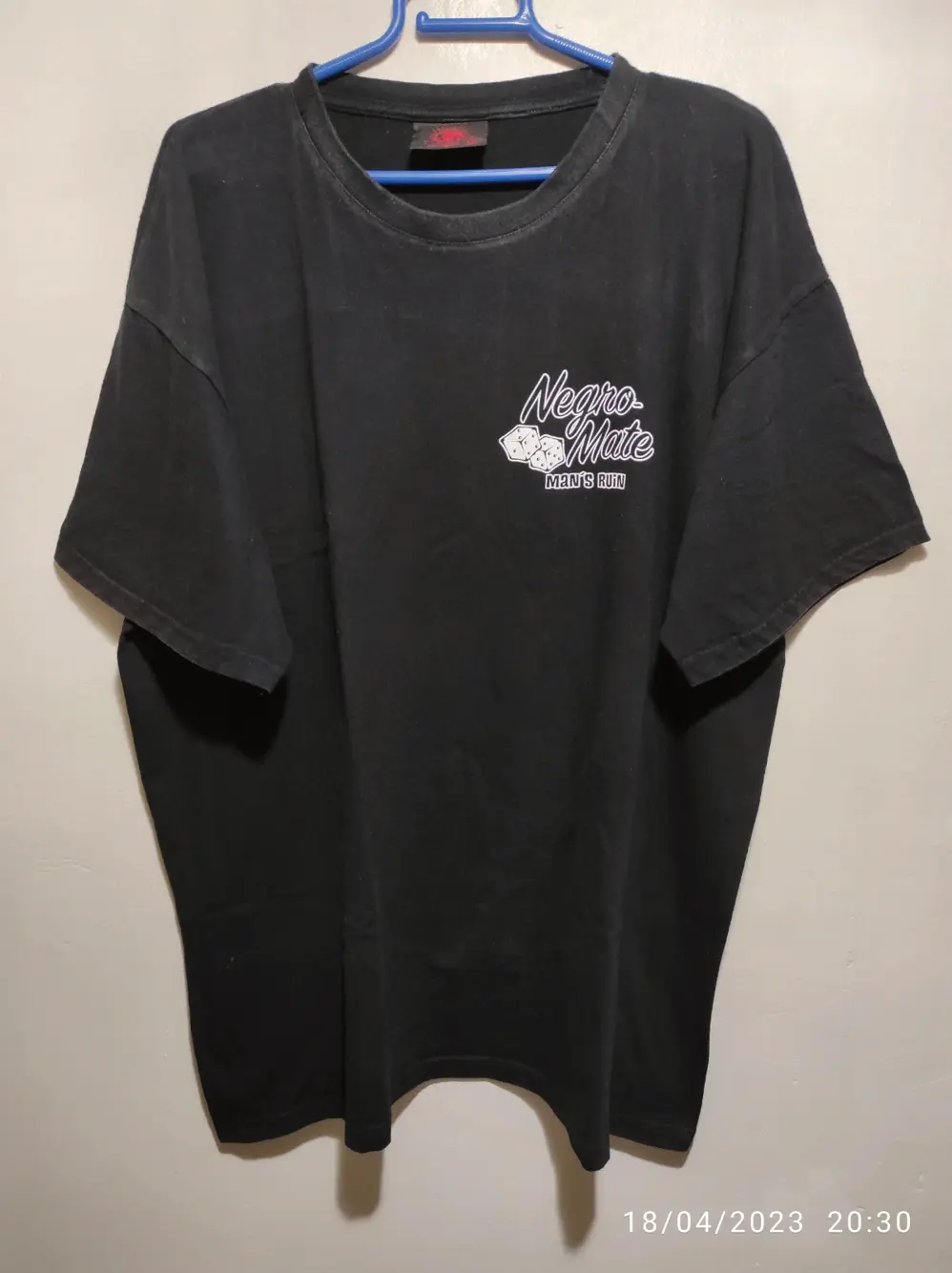 Camiseta Kustom culture Negro mate talla XXL ver medidas