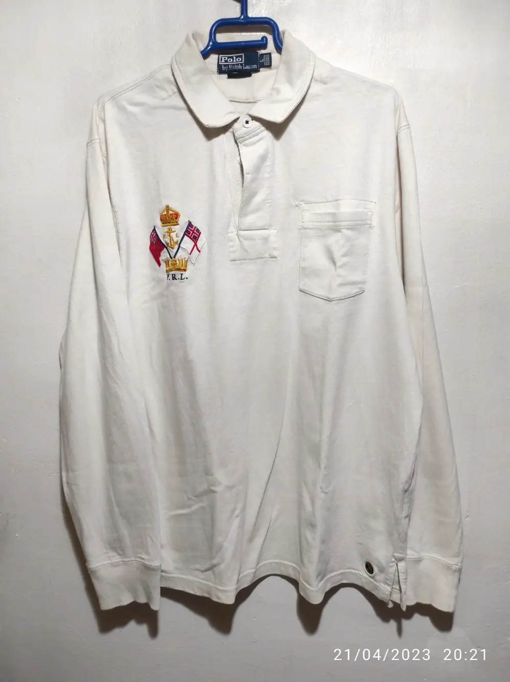 Polo manga larga Polo Ralph Lauren talla L