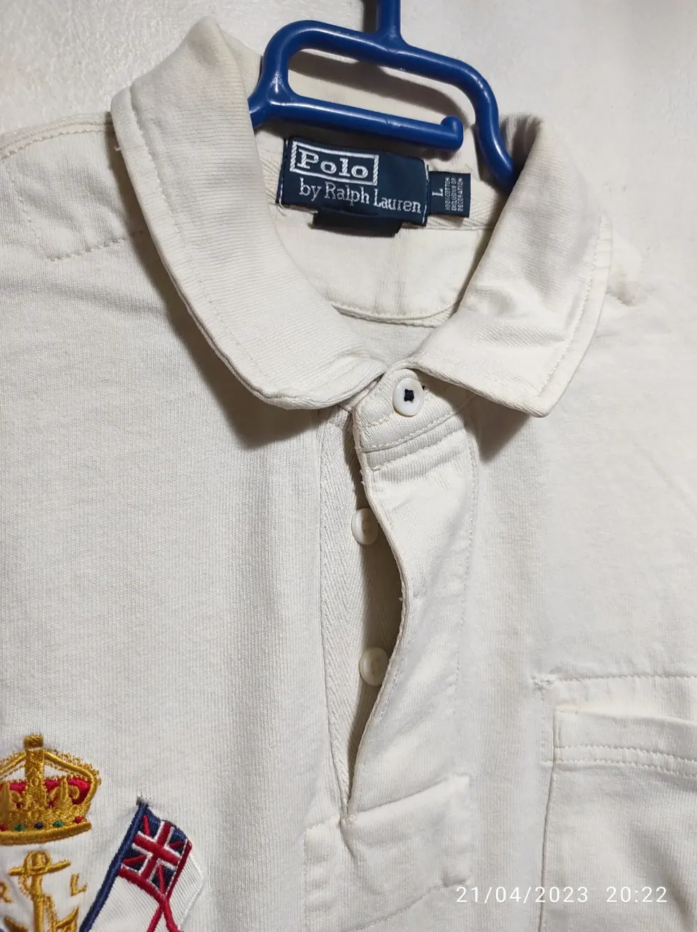 Polo manga larga Polo Ralph Lauren talla L, foto 4
