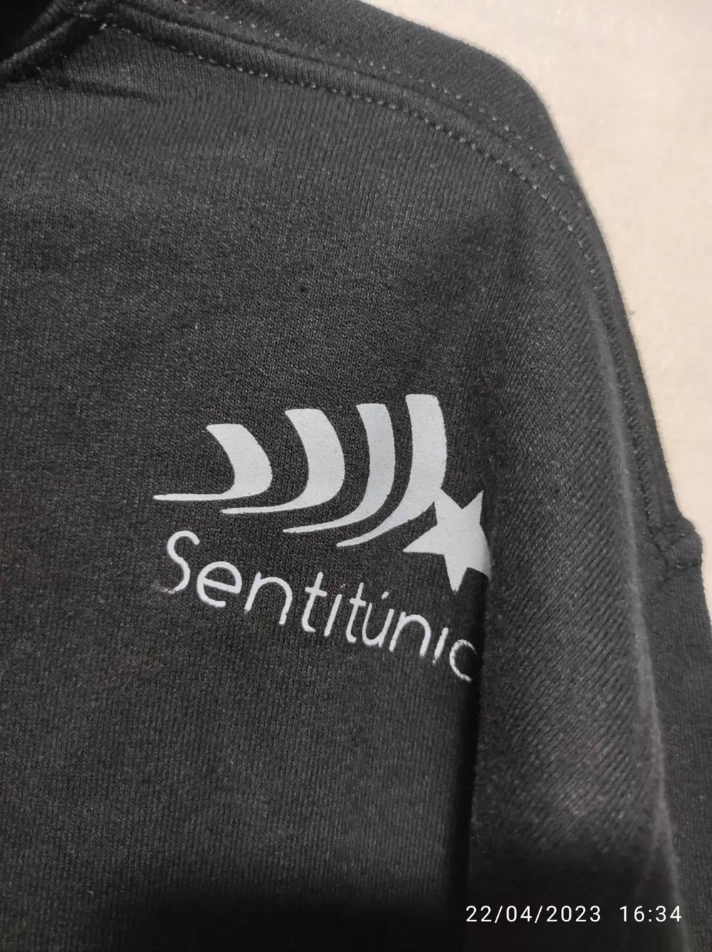 Sudadera con capucha Catalunya sentit únic talla S unisex, foto 5