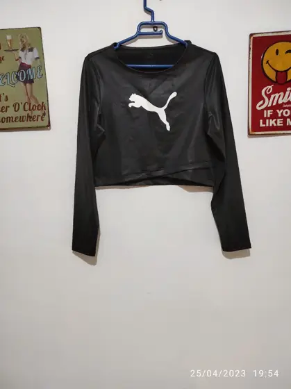 Top manga larga Puma talla L