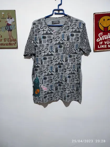 Camiseta manga corta Desigual talla L