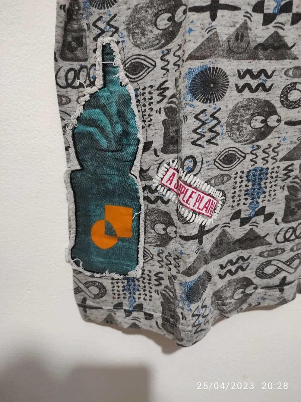 Camiseta manga corta Desigual talla L, foto 2