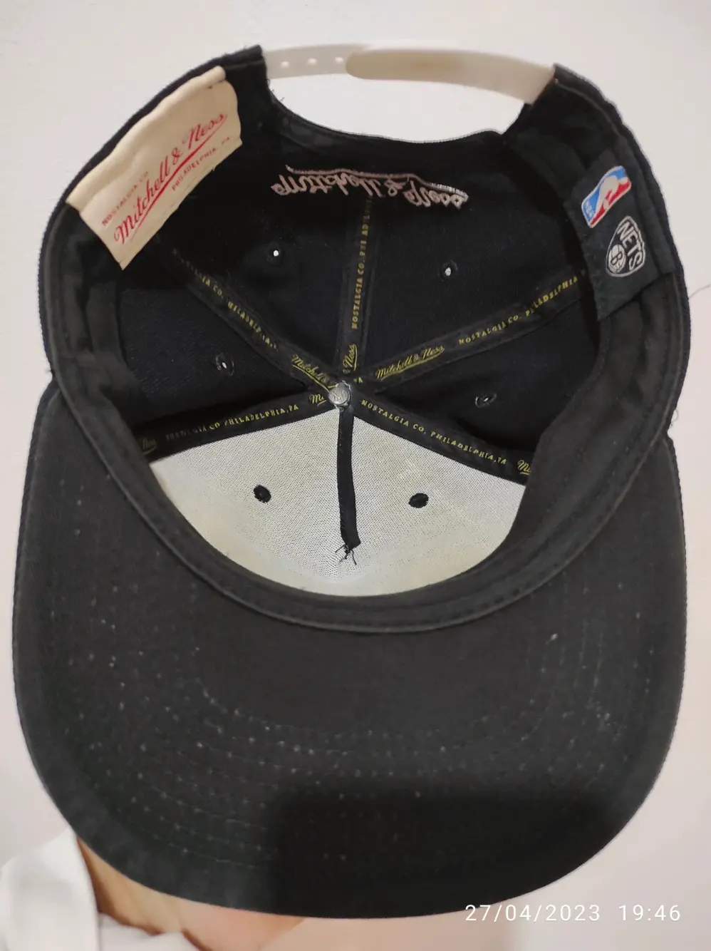 Gorra NBA Nets Mitchell & Ness talla unica ajustable adulto, foto 5