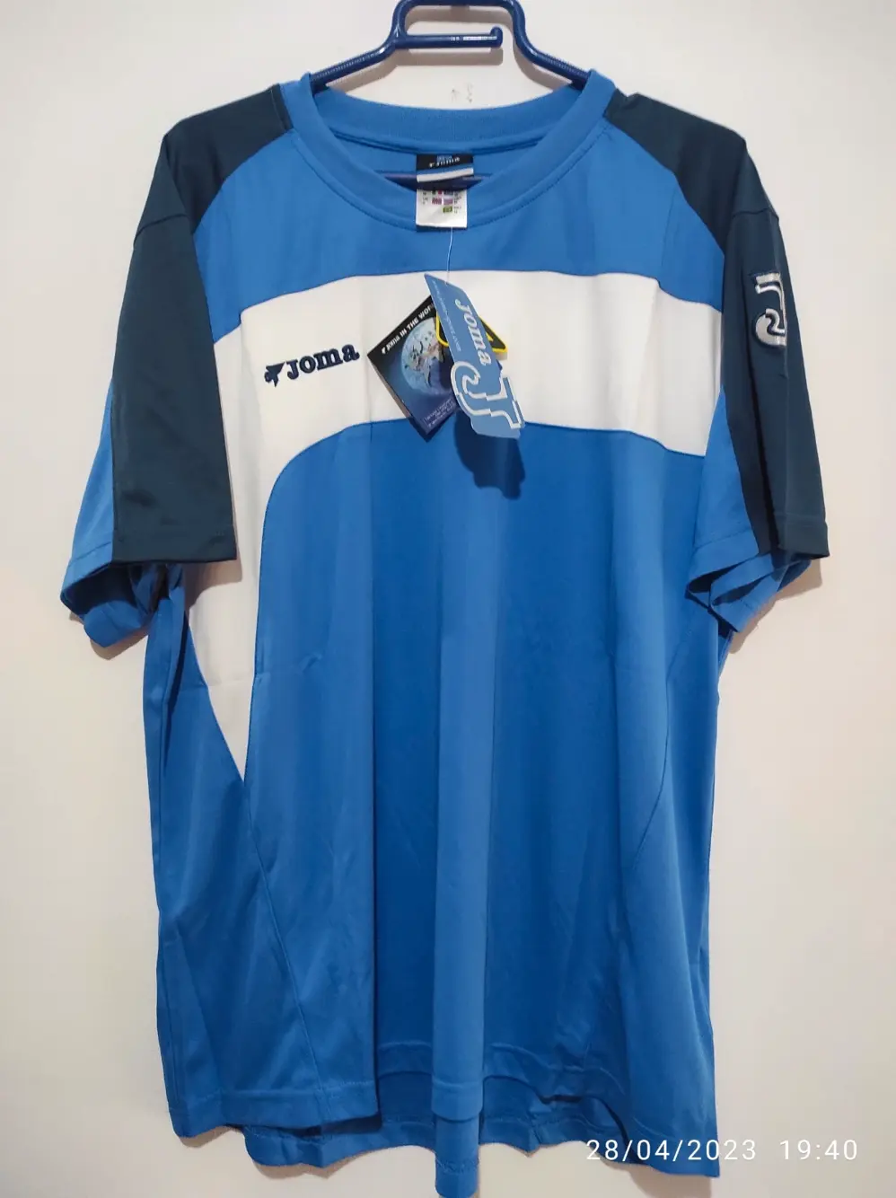 Camiseta manga corta Joma talla M sirve para L ver medidas