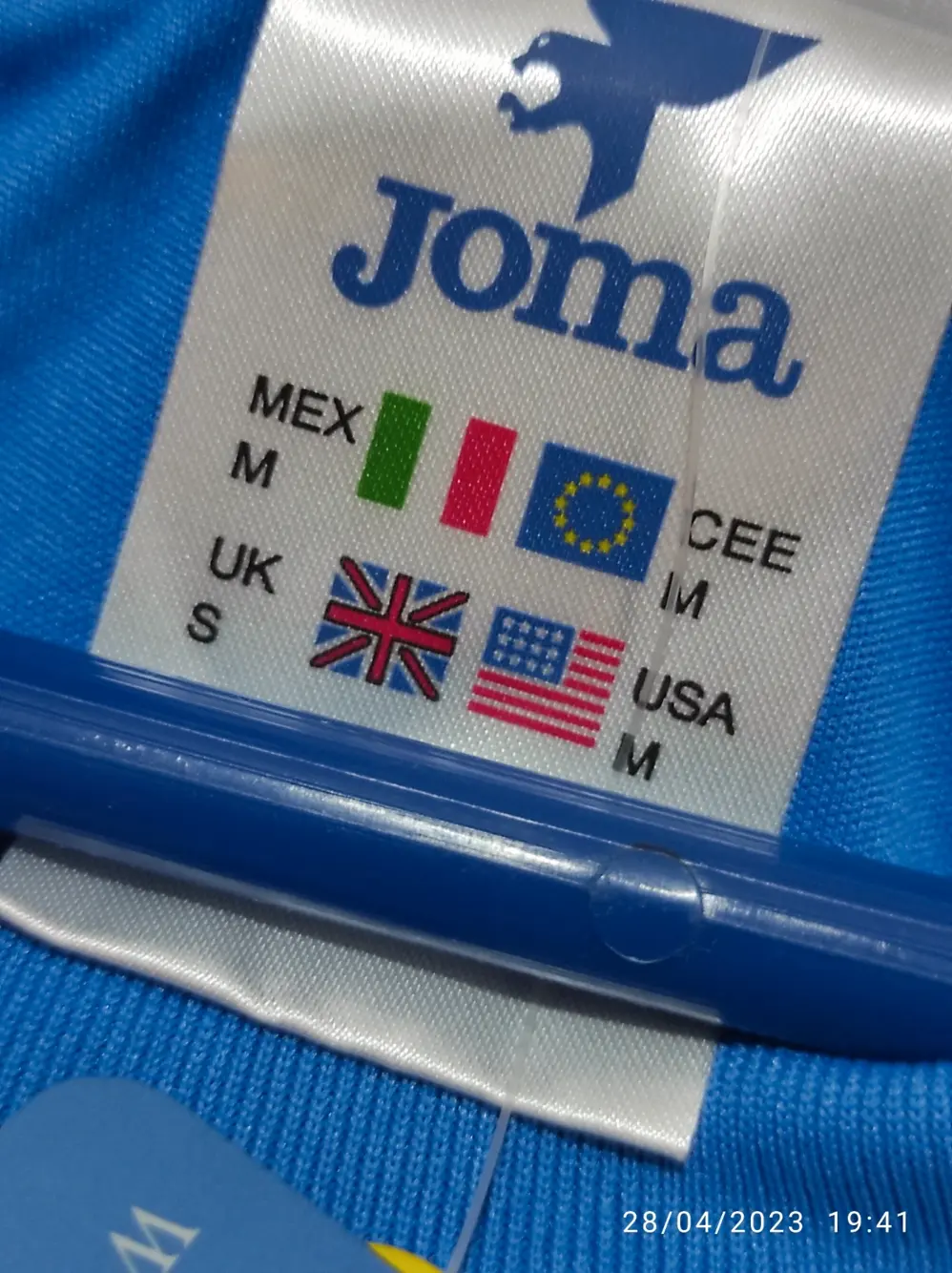 Camiseta manga corta Joma talla M sirve para L ver medidas, foto 5