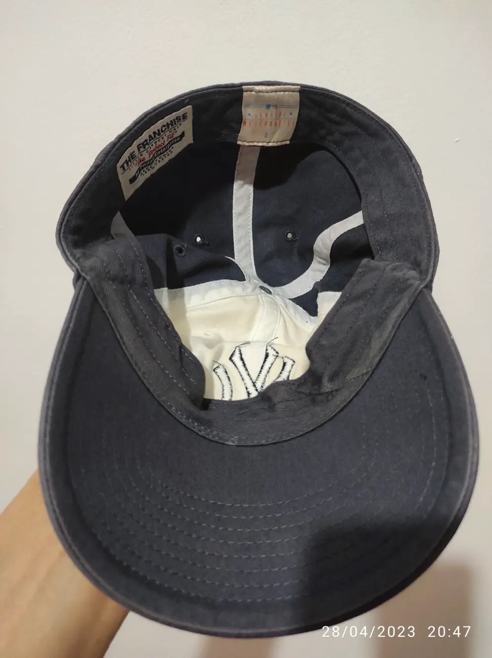 Gorra vintage New York yankees Twins enterprise la talla L, foto 4