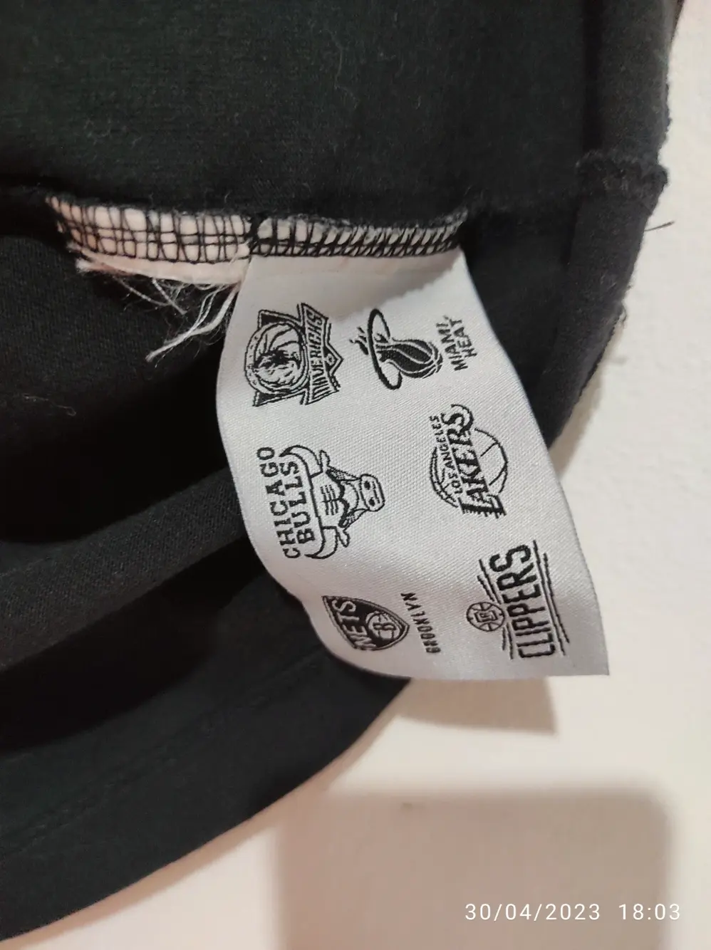 Camiseta NBA Chicago Bulls talla S sirve para M ver medidas, foto 4