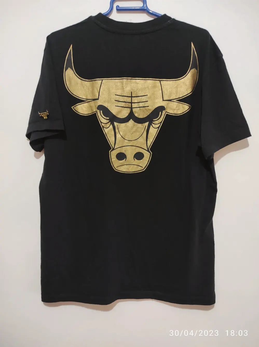 Camiseta NBA Chicago Bulls talla S sirve para M ver medidas, foto 5