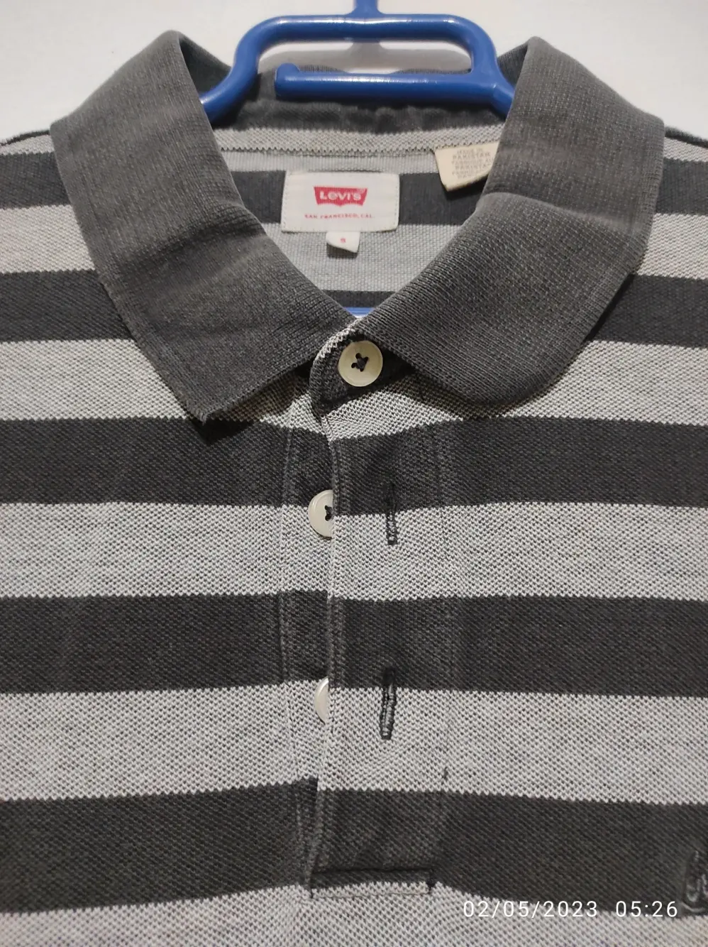 Polo a rayas Levi's talla S, foto 3